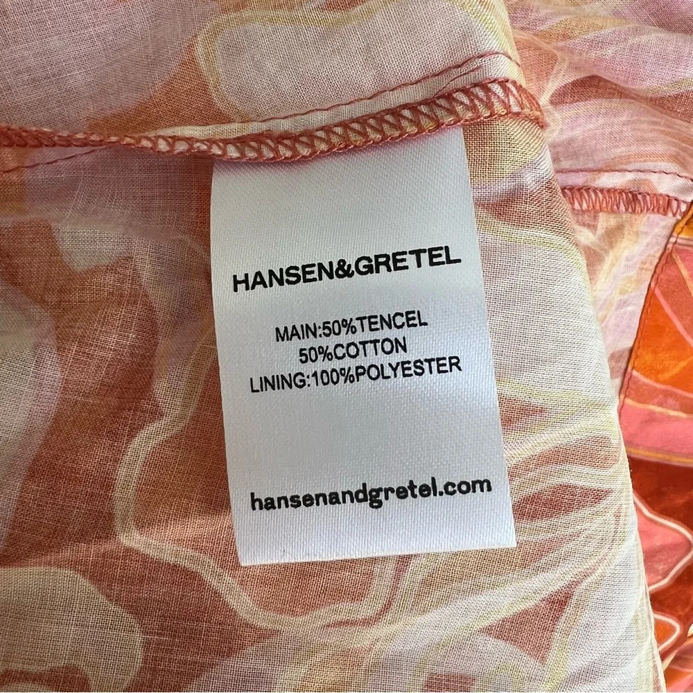 NWT Hansen & Gretel Iman Maxi Dress in Sunset Swirl - Picture 10 of 10